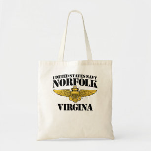 US MARINE Norfolk Virgina Tote Bag Tragetasche