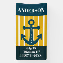 US-Marine PIR Abschluss Door Banner