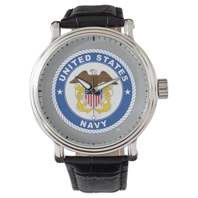 US-Marine | Referent Wappen Armbanduhr (Vorderseite)