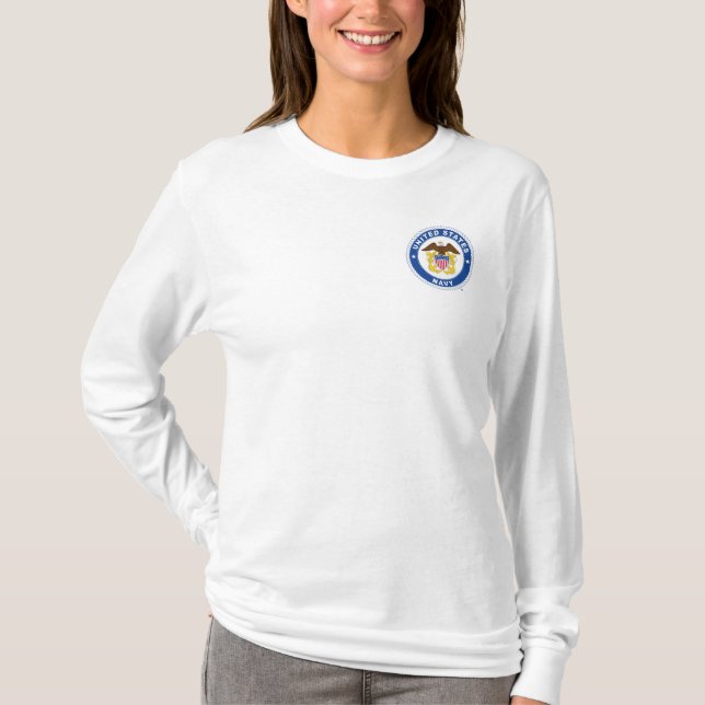 US-Marine | Referent Wappen T-Shirt (Vorderseite)