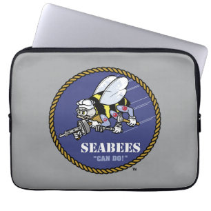 US-Marine   Seabees Laptopschutzhülle