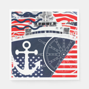 US-Marine Serviette