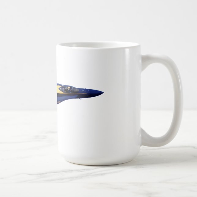 US-MARINE/Tasse der Marineblauen Engels-F-15 Kaffeetasse (Rechts)