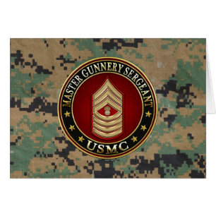 US-Marineinfanterie: Master Gunnery Sergeant (USMC