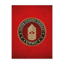 US-Marineinfanterie: Master Gunnery Sergeant (USMC