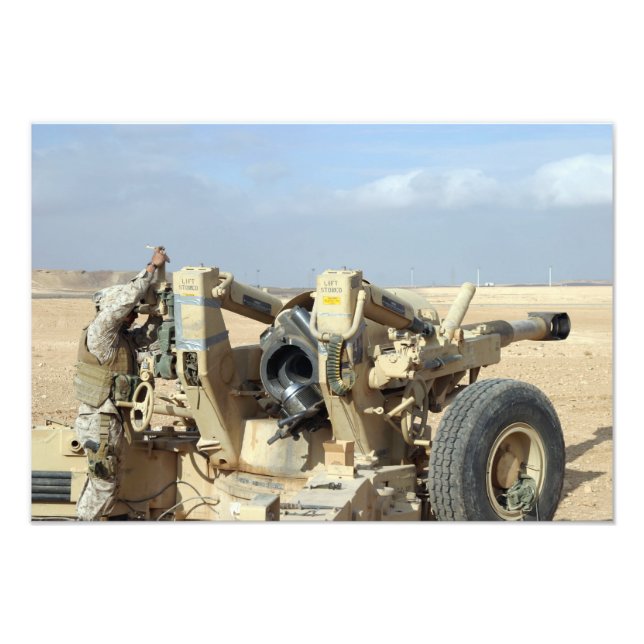 US-Marineinfanteristen bereiten sich auf die Entla Fotodruck (Vorne)