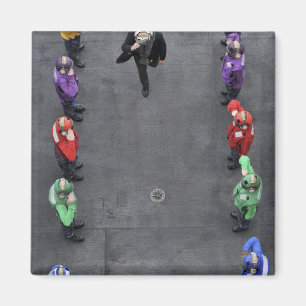 US-Marineregenbogen sideboys Magnet