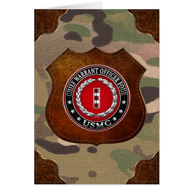 US-Marines: Hauptbefehl Vier (USMC CWO-4) [3D] (Vorne)