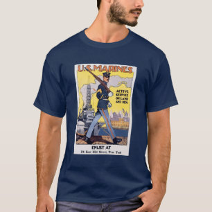 US-Marines Poster des Ersten Weltkriegs T-Shirt