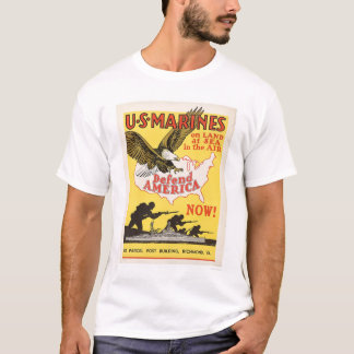 US-Marines verteidigen Amerika T-Shirt