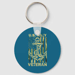US-Marineveteran-Fahnen-Tarnung amerikanisch patri Schlüsselanhänger