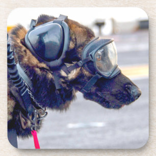 US-MILITÄRHUNDE GETRÄNKEUNTERSETZER