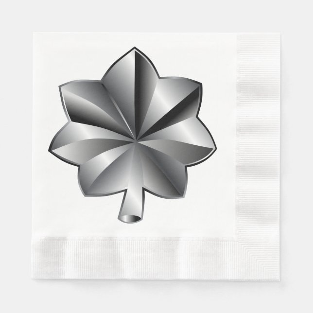 US-Militärstab - Oberstleutnant Serviette (Vorderseite)