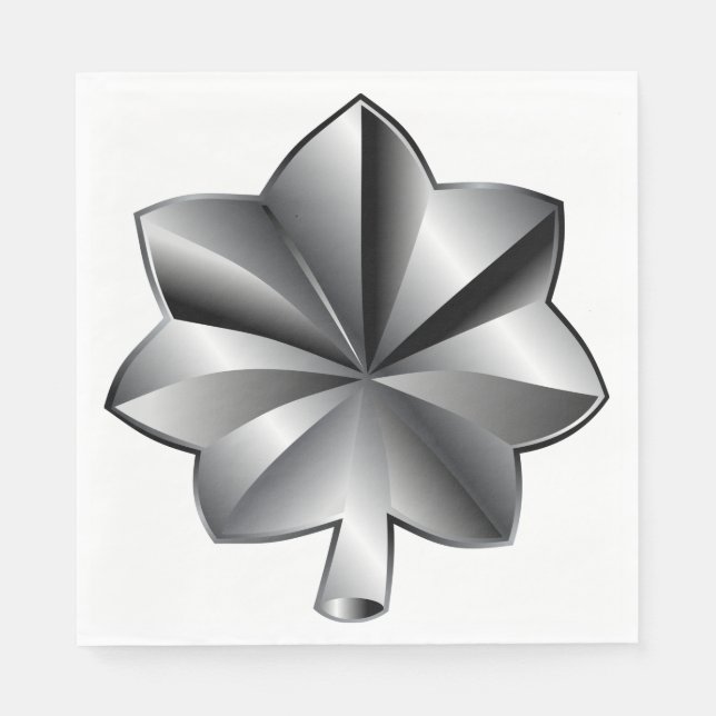 US-Militärstab - Oberstleutnant Serviette (Vorderseite)