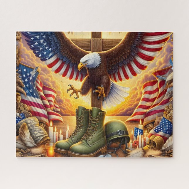 US-Militärstiefel (Horizontal)