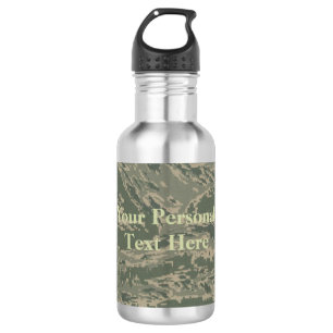 US Military Green Camouflage Stainless Steel Edelstahlflasche