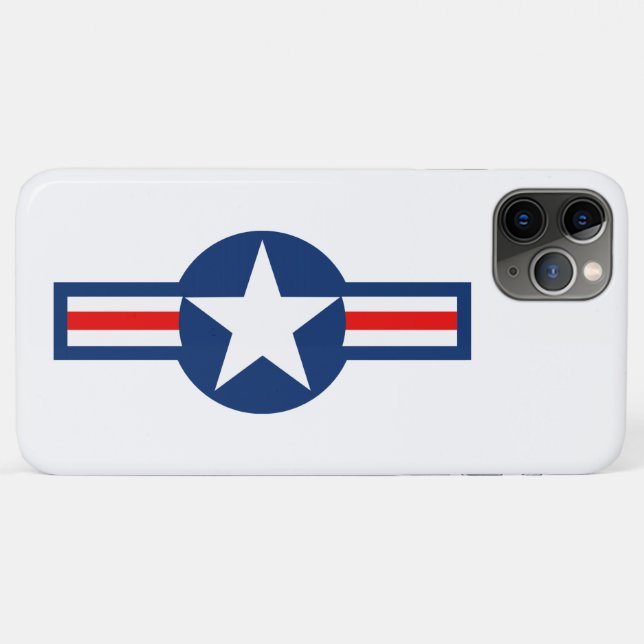 US MILITARY ROUNDEL Case-Mate iPhone HÜLLE (Rückseite (Horizontal))