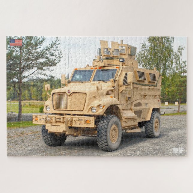 US-MRAP-FAHRZEUG (20 x 30 Zoll) (Horizontal)