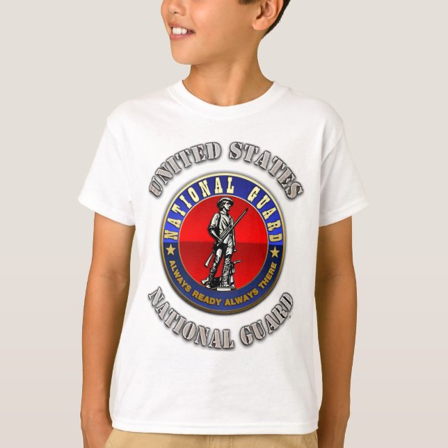 US-Nationalgarde T-Shirt (Vorderseite)