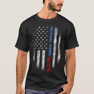 US Nationalgarde US-Flag Immer Bereit Immer Da T-Shirt