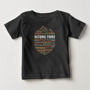 US-Nationalparks Baby T-shirt