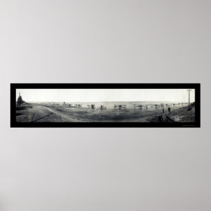 US Navy Airplanes CA Foto 1918 Poster