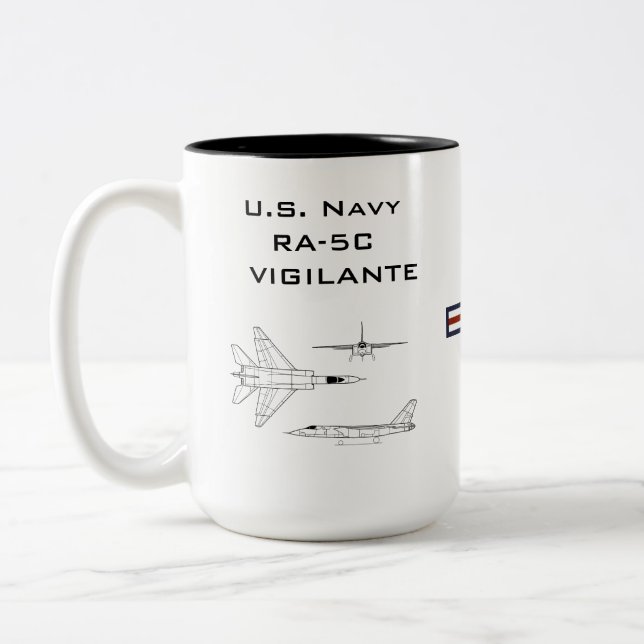 US Navy RA-5C Vigilante Tasse (Links)