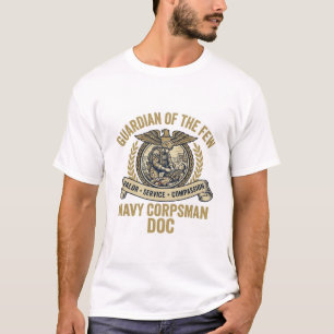 US Navy Sanitäter Wächter der Wenigen Feldsanitäte T-Shirt