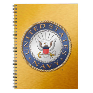 US Navy Spiral Foto Notebook Notizblock