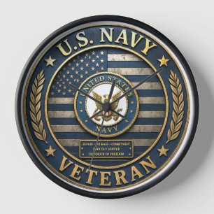US Navy Veteranen Ehrentaktgeber Uhr