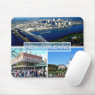 US New Orleans - Central Business District - Mousepad