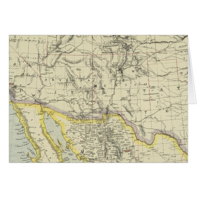US-Ouest, Mexique-Nord (Devant horizontal)