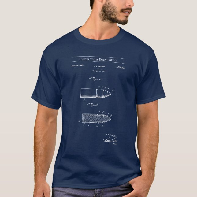 US-Patent - Bullet T-Shirt (Vorderseite)