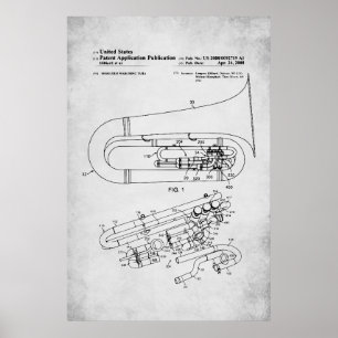 US-Patent - Tuba Poster