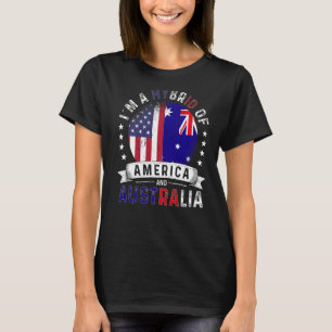 US Patriot Australia Flag American Australian Grow T-Shirt