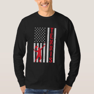 US Patriotic Sports Player 4. Juli American F T-Shirt
