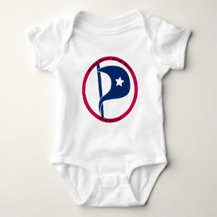 US-Piraten-Party Baby Strampler