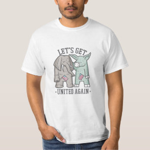 US-Politik - Lasst uns wieder vereint werden T-Shirt