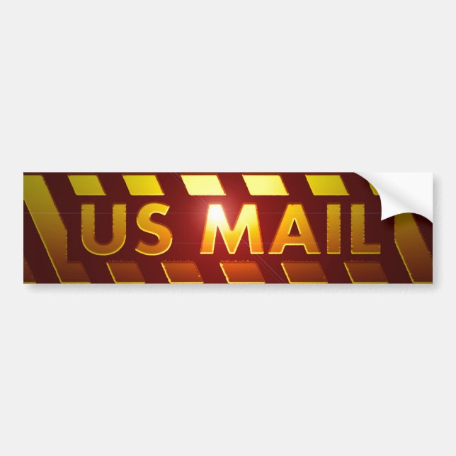 US-POST AUTOAUFKLEBER (Vorne)