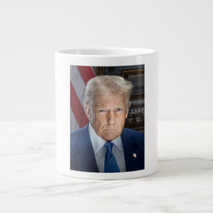 US-Präsident Donald Trump Foto 2025 Jumbo-Tasse
