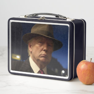 US-Präsident Donald Trump Pate Metall Brotdose
