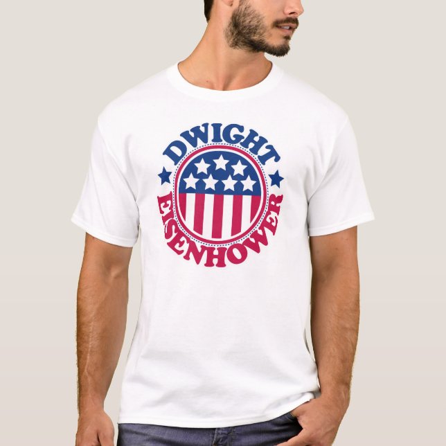 US Präsident Dwight Eisenhower T-Shirt (Vorderseite)