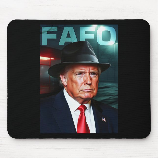 US-Präsident Fafo  Mousepad (Vorne)