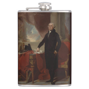 US-Präsident George Washington Lansdowne Flachmann