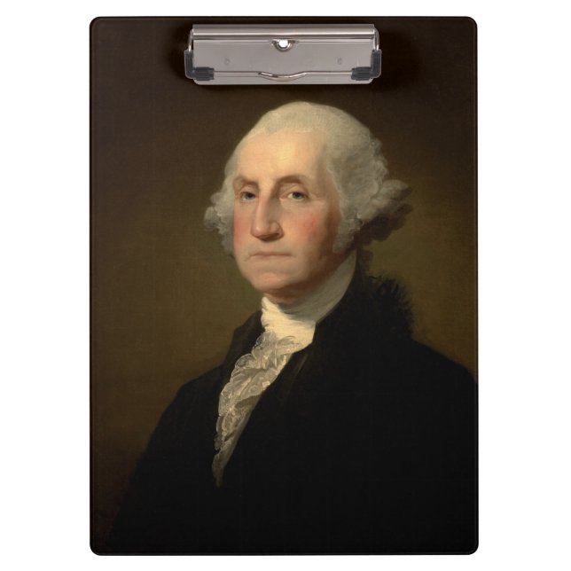 US-Präsident George Washington, Stuart Klemmbrett (Vorderseite)