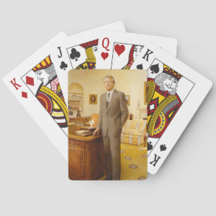 US-Präsident James Earl Carter Oval Office Spielkarten
