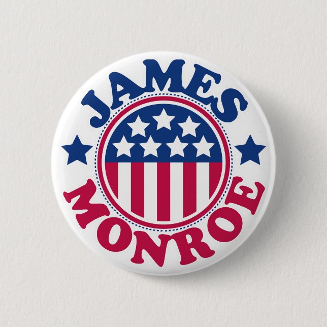 US Präsident James Monroe Button (Vorderseite)