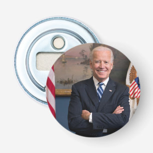 US-Präsident Joe Biden als Senator Flaschenöffner