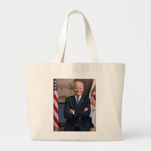 US-Präsident Joe Biden als Senator Jumbo Stoffbeutel