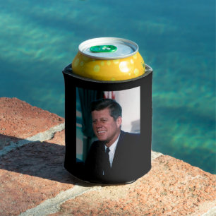 US-Präsident John F. Kennedy im Oval Office Dosenkühler